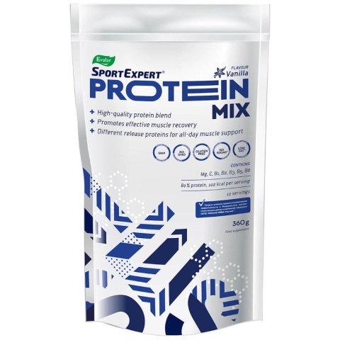 СпортЭксперт Эвалар протеиновый коктейль порошок, 360г