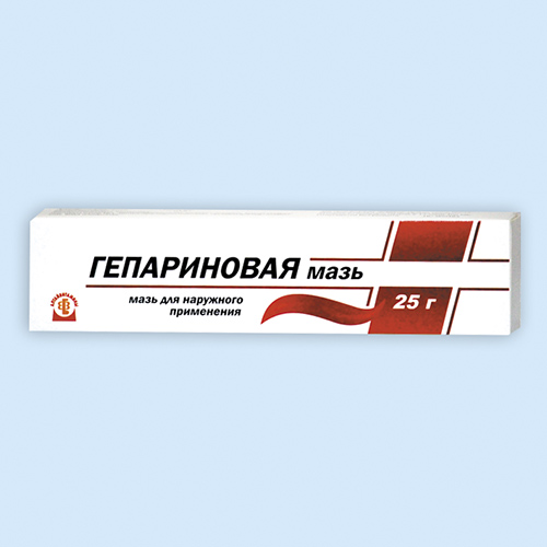 ГЕПАРИНОВАЯ 25Г МАЗЬ