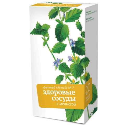 Фиточай алтай №7 здоровые сосуды 2г фильтр-пакет, 20 шт.