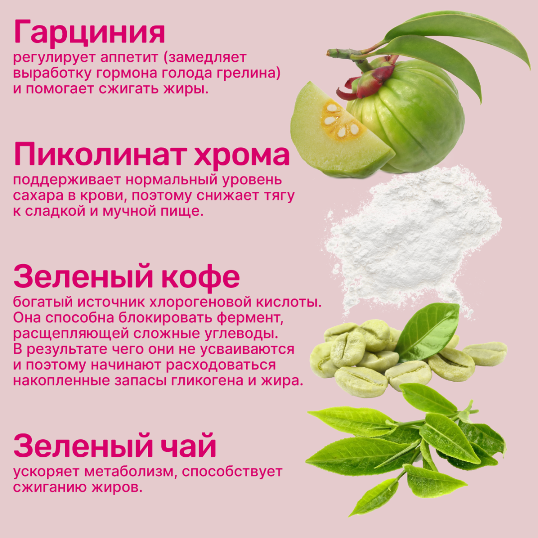 Турбослим Контроль аппетита мармеладные ягоды жевательные таблетки по 0,55г, 30 шт.