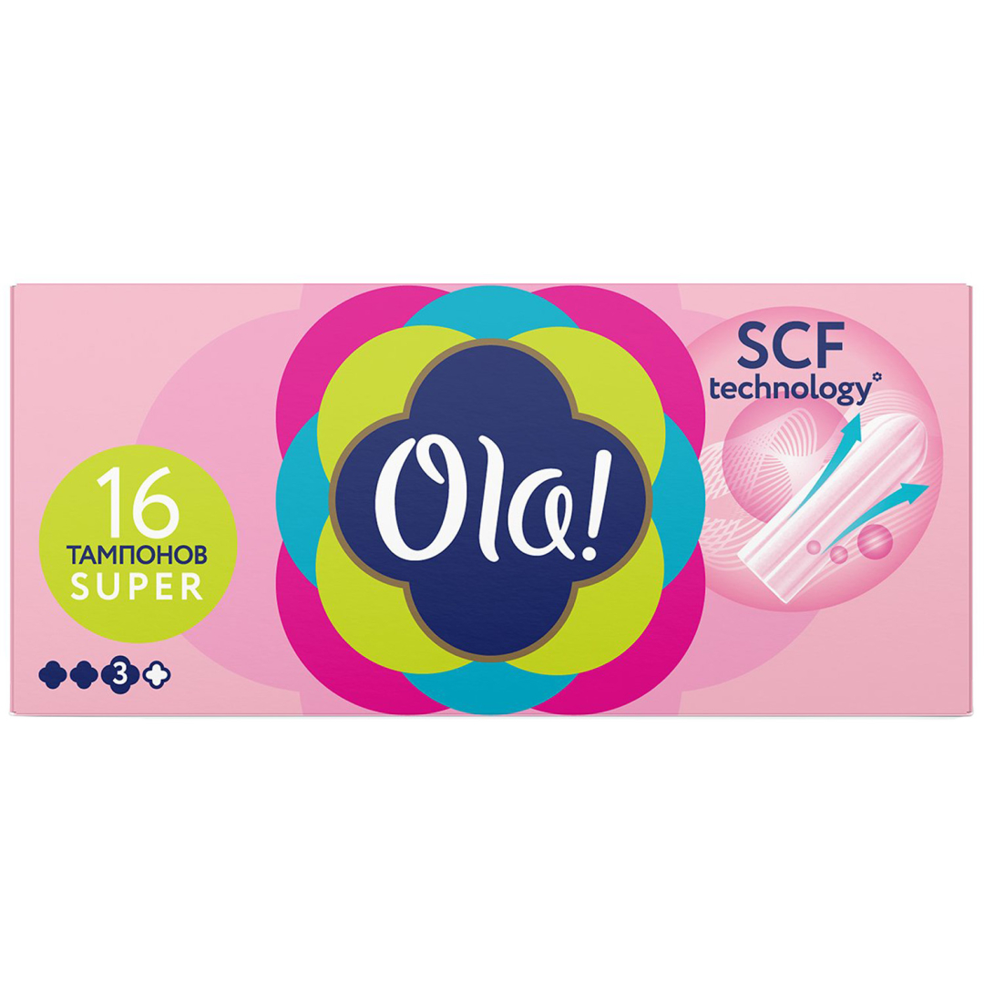 Ола тампоны №16 Супер Шелковистая поверхность