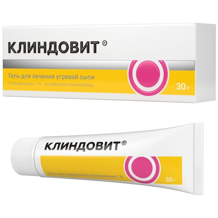 Клиндовит 1% гель для наружного применения туба, 30г