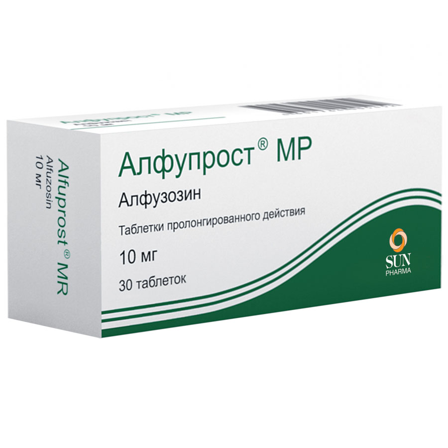 Алфупрост мр 10 мг таблетки с пролонгированным высвобождением, 30 шт.
