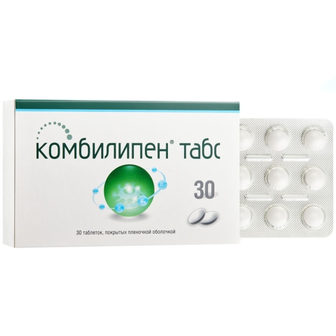 Комбилипен таблетки, 30 шт.