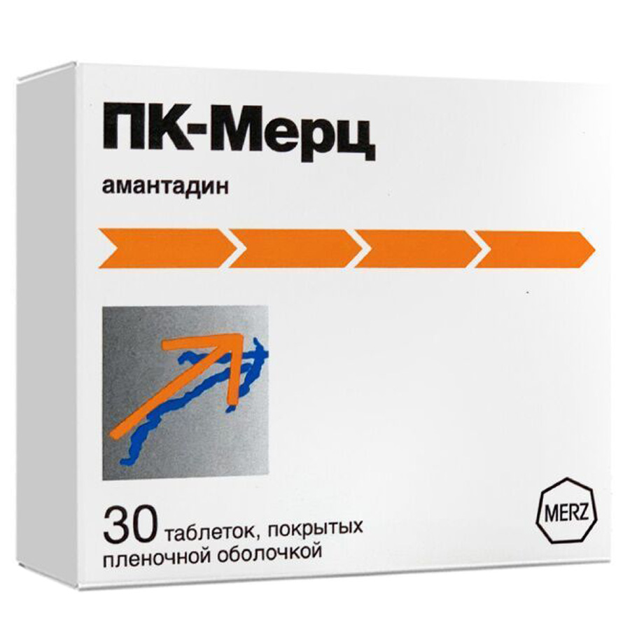 Пк-мерц 100 мг таблетки, покрытые пленочной оболочкой, 30 шт.