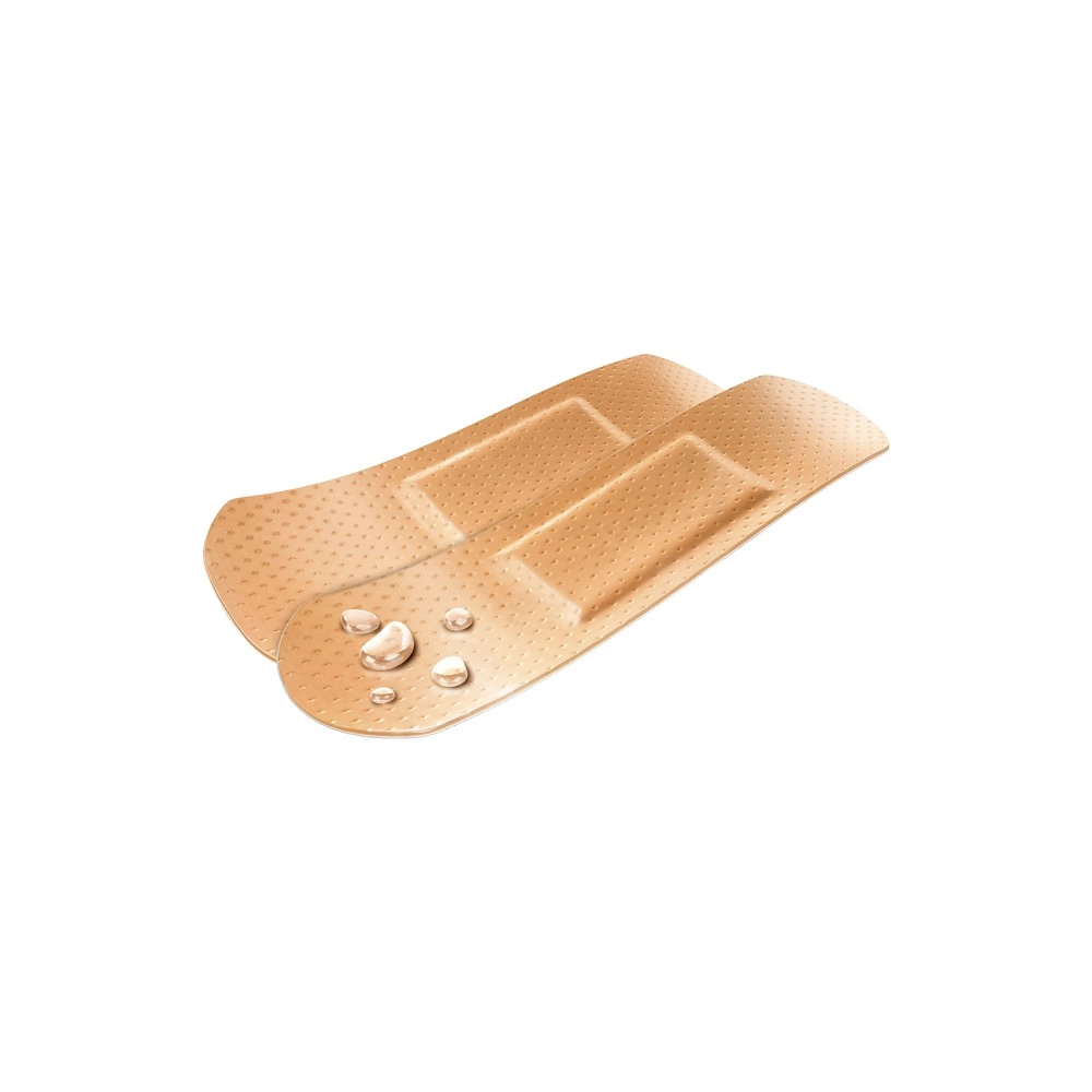 Пластырь cosmos water-resistant / Космос Водоотталкивающий (нестерильно), 20 шт./ набор 2 размера/