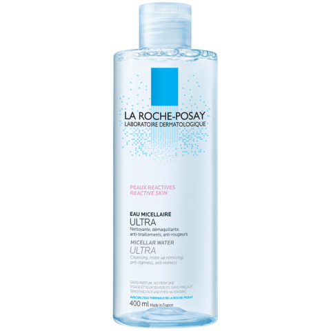 La Roche-Posay Ultra Reactive мицеллярная вода для чувствительной кожи лица и глаз, 400 мл