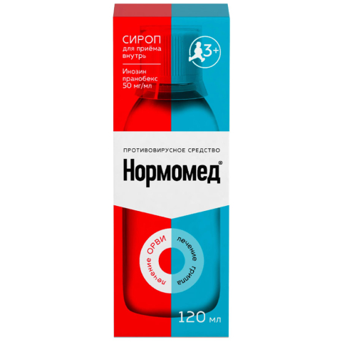 Нормомед сироп, 120 мл