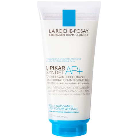 La Roche-Posay Lipikar Syndet AP+ очищающий крем-гель для лица и тела, 200 мл