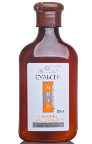 МИРРОЛЛА 150МЛ СУЛЬСЕН МИТЕ ШАМПУНЬ ПРОФИЛАКТИКА ПЕРХОТИ
