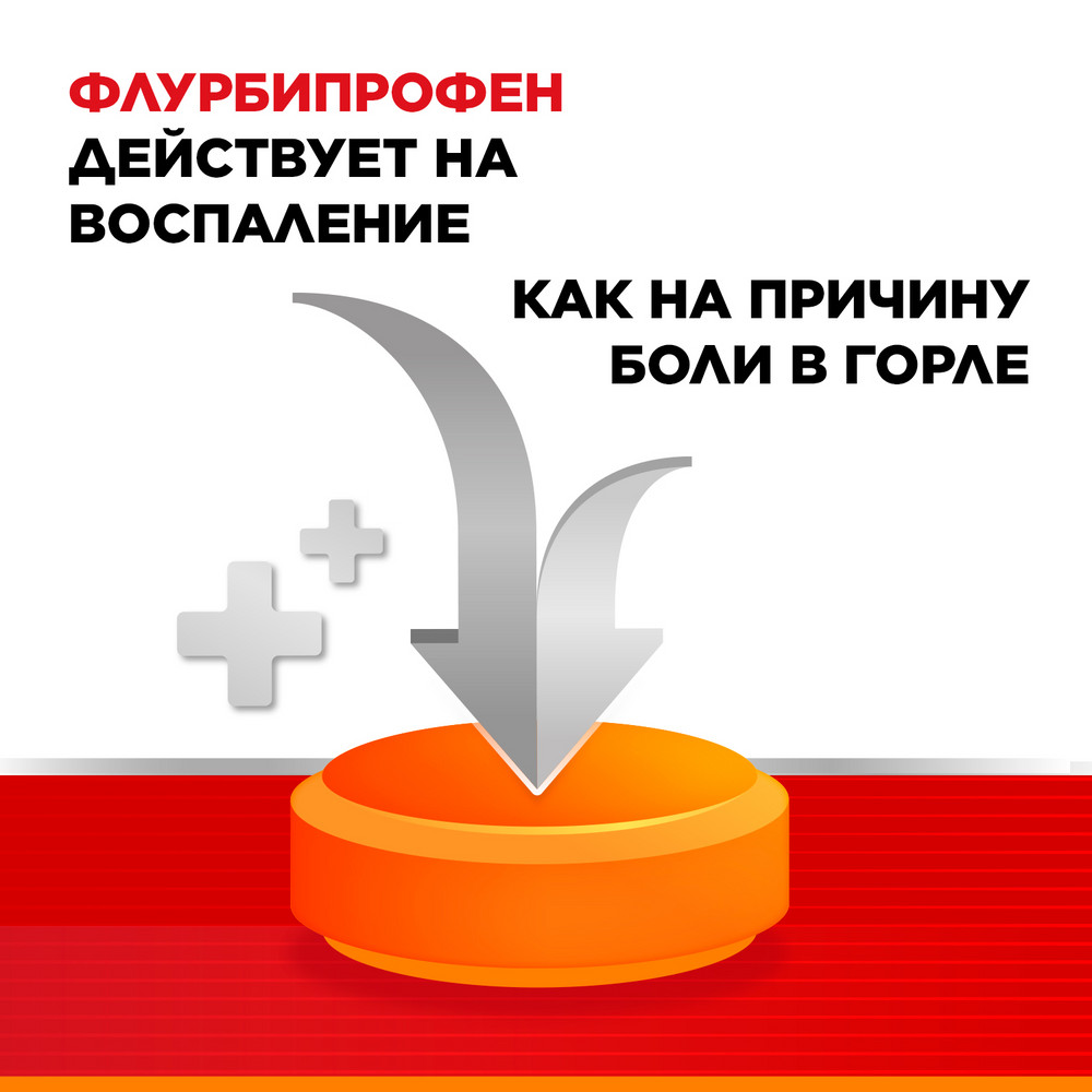 Стрепсилс Интенсив таблетки для рассасывания без сахара апельсин, 24 шт.