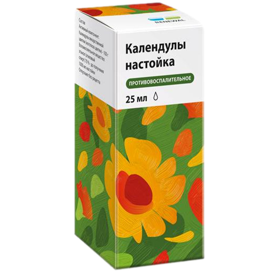 Календулы реневал настойка настойка, 25 мл