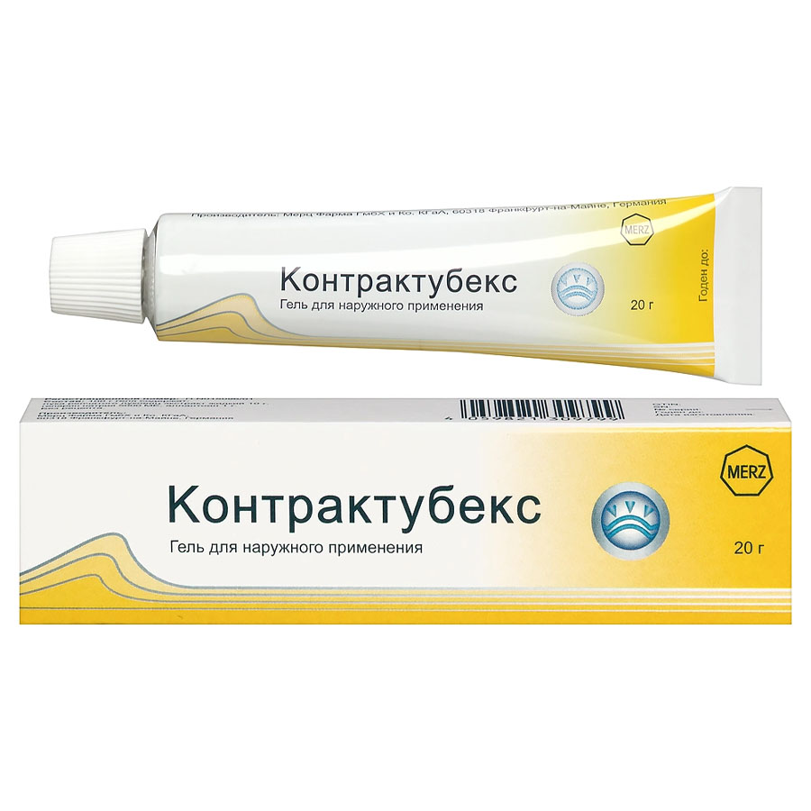 Контрактубекс гель для наружного применения, 20г