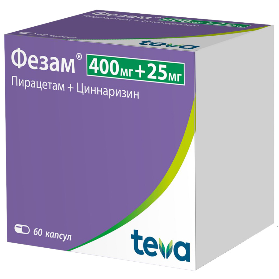 Фезам капсулы, 60 шт.