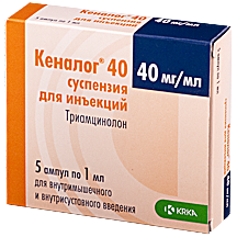 КЕНАЛОГ 40МГ/1МЛ N5 АМП.