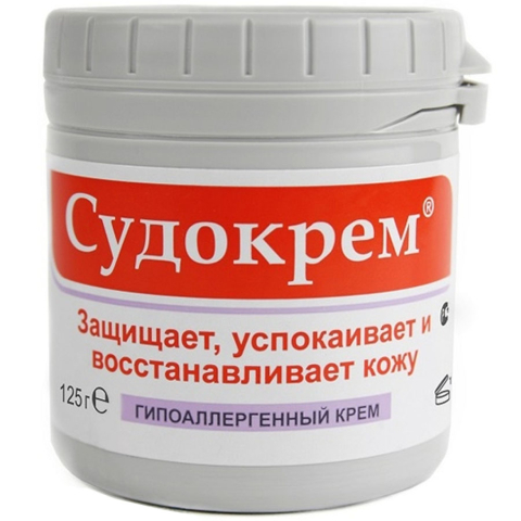 Судокрем крем для детей гипоаллергенный, 125г 