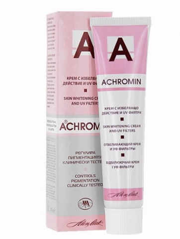 Ахромин крем отбеливающий c УФ фильтрами, 45 мл 1 шт