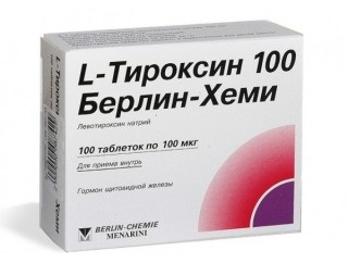 Л-ТИРОКСИН 100МКГ N100 ТАБЛ.