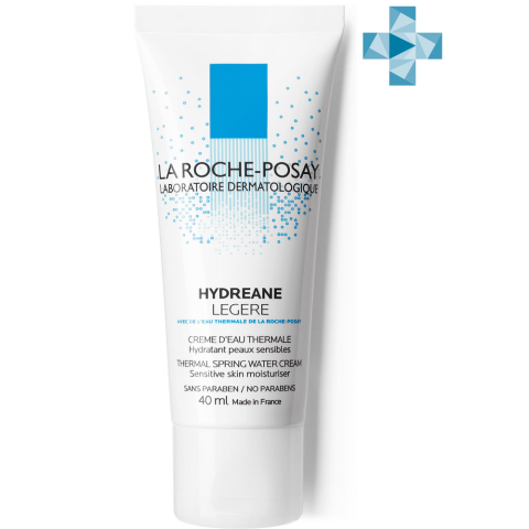 ЛяРошПозе/La Roche-Posay Hydreane Legere увлажняющий крем для чувствительной кожи, 40 мл