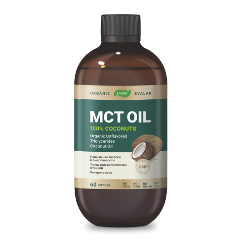 МСТ Oil Organic масло органическое, 480 мл, Эвалар
