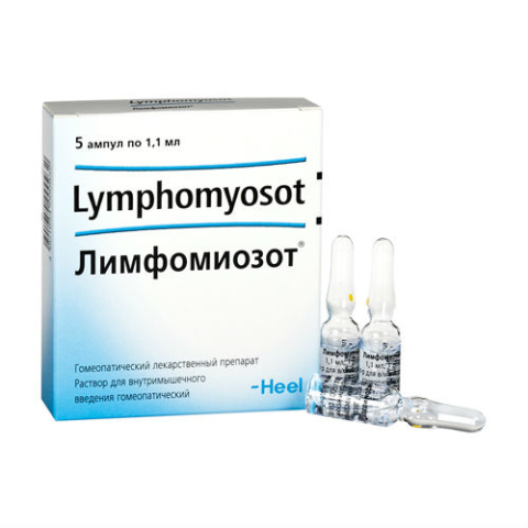 Лимфомиозот 1,1мл №5 р-р в/м введен. амп. гомеопат.